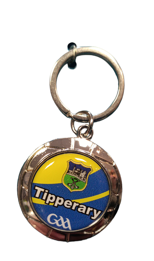 TIPPERARY GAA KEYRING - SILVER