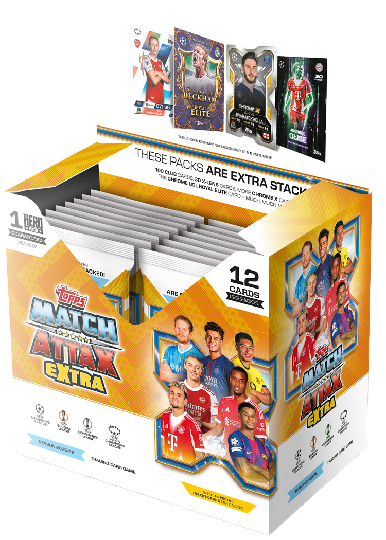 Match Attax Extra - 2025/26 - Full Box