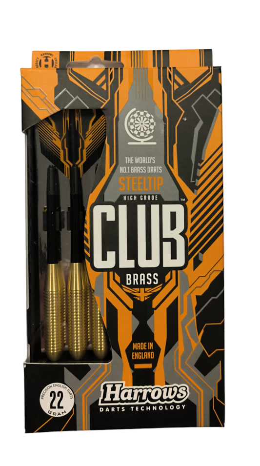 HARROWS CLUB BRASS DARTS 22g