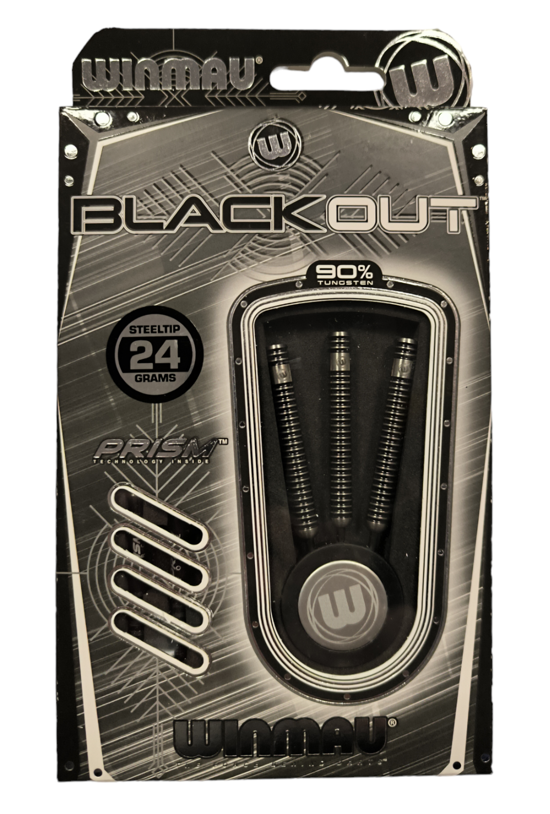 WINMAU BLACKOUT 90% TUNGSTEN DARTS