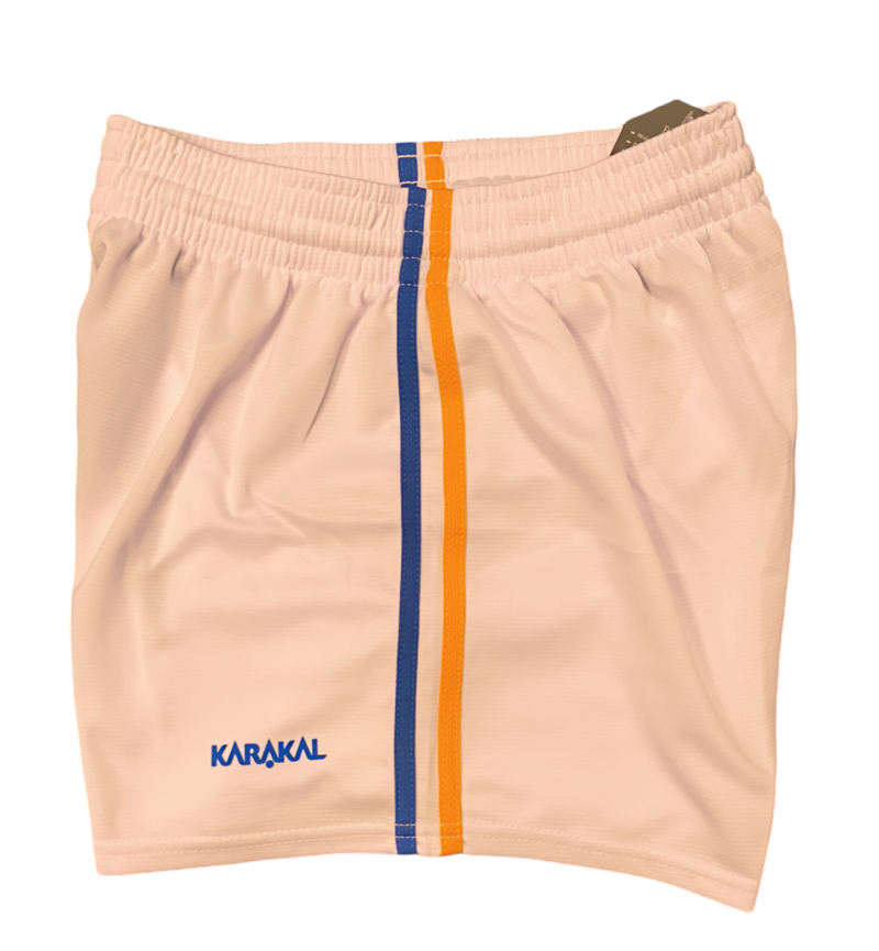 Karakal  - Elite GAA Shorts  - Senior  - White/Blue/Gold