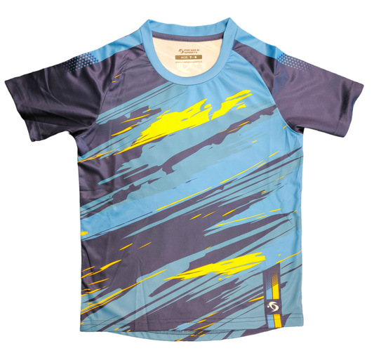 PREMIER SPORTS TRAINING JERSEY 24 - CYAN