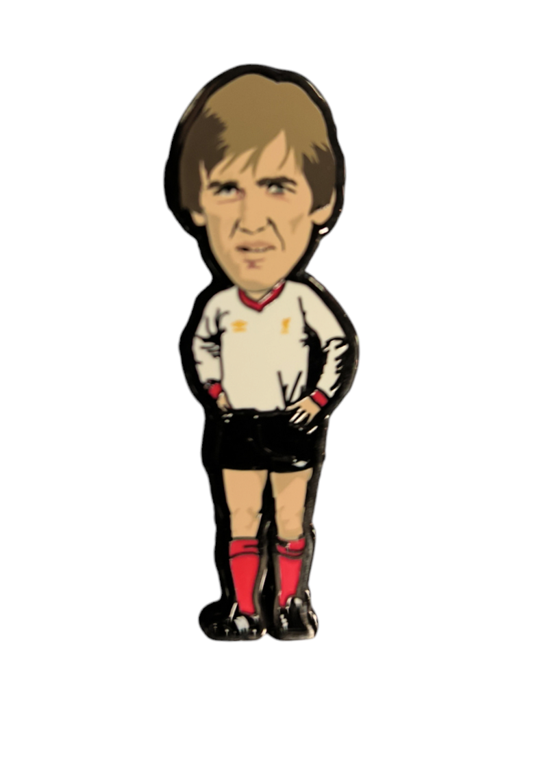 Legends  - Pin Badge  - Dalglish (Away Kit)