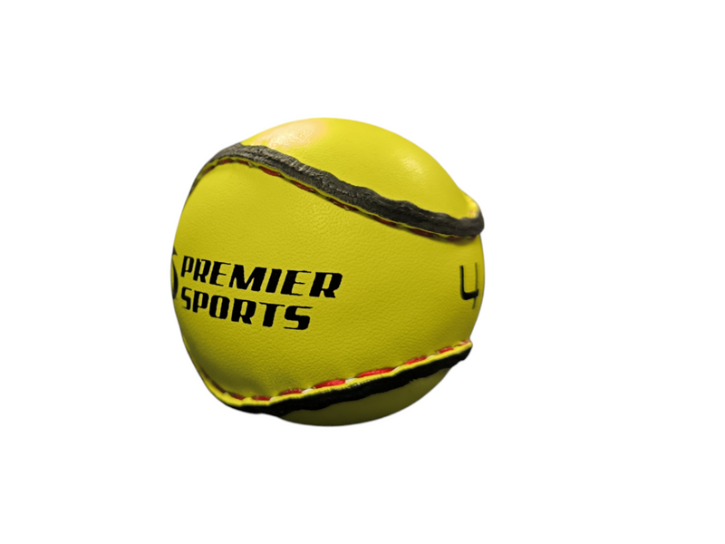 Premier Sports  - Sliotar  - Size 4  - Yellow