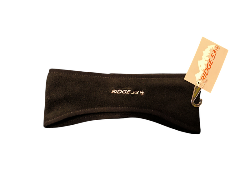 Ridge 53  - Fleece Ear Warmers  - Black