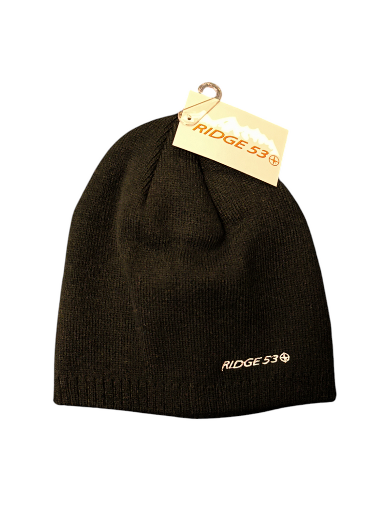 Ridge 53  - Beanie Hat  - Black