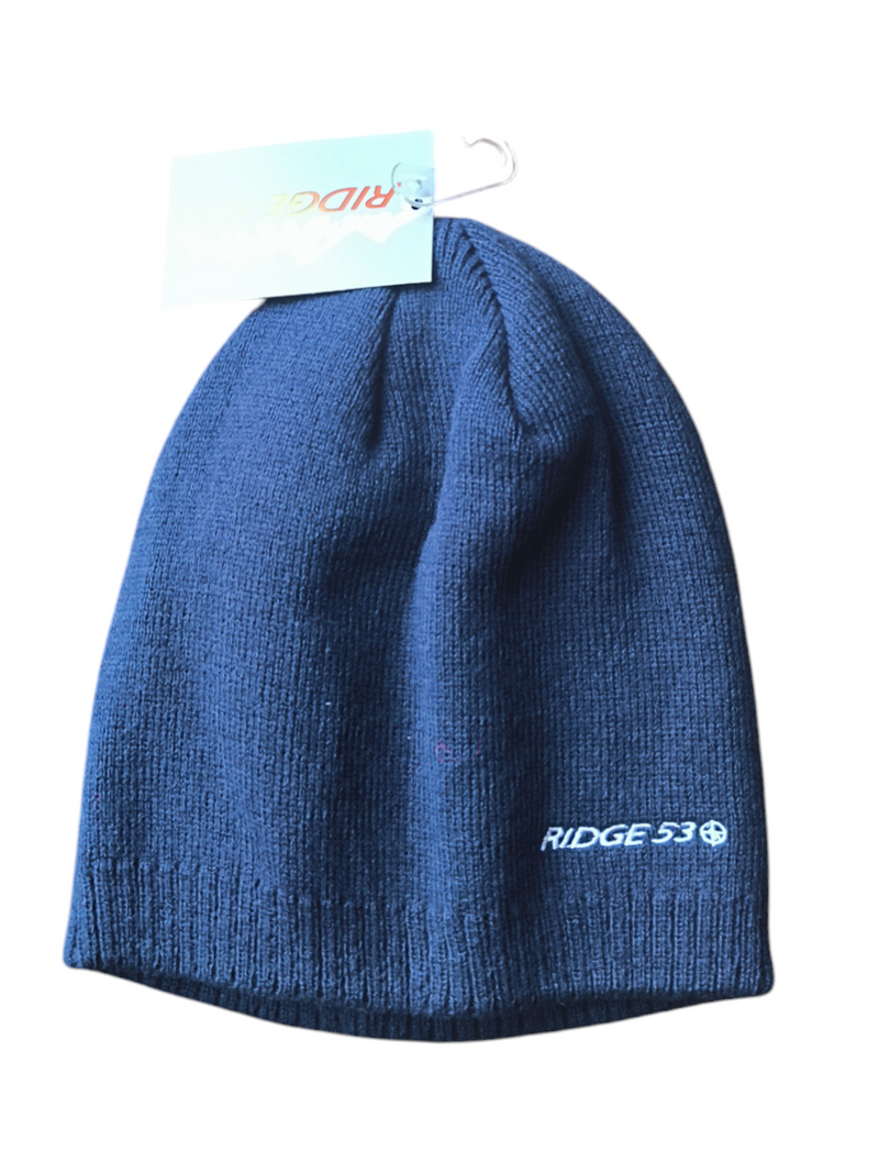 Ridge 53  - Beanie Hat  - Navy/White