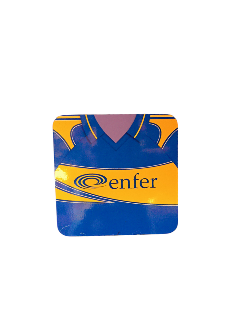 Tipperary GAA  - Retro Jersey Coaster  - Enfer