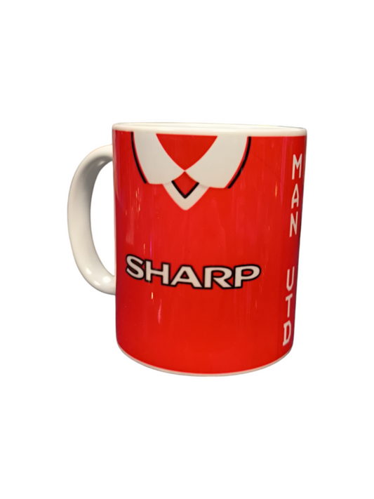 RETRO JERSEY MUG -  MAN UTD 99