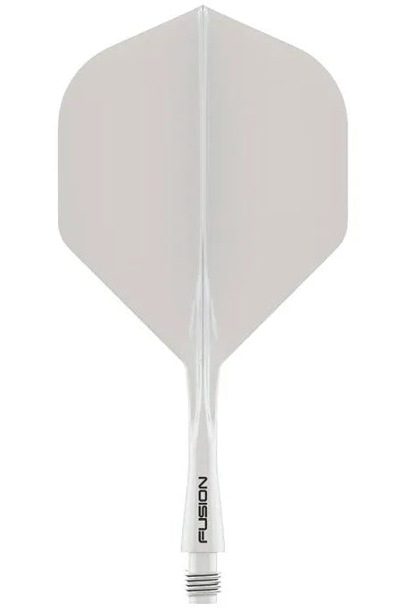 WINMAU FUSION INTEGRATED FLIGHT/SHAFT - WHITE (INTERMEDIATE)