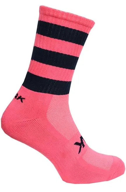 Atak  - GAA Midi Socks  - Pink/Navy