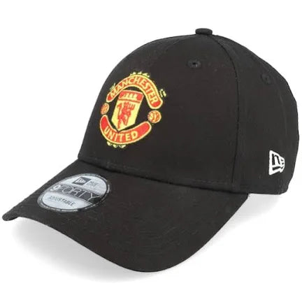 MAN UTD NEW ERA CAP - BLACK