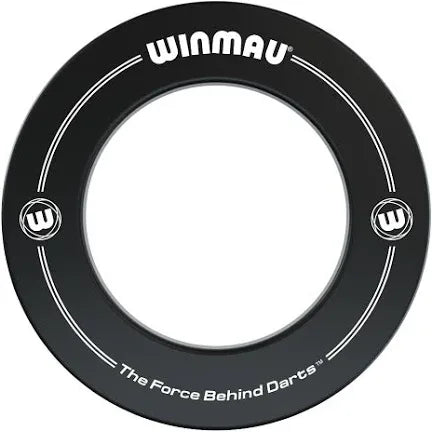 WINMAU DARTBOARD SURROUND - BLACK PRINTED