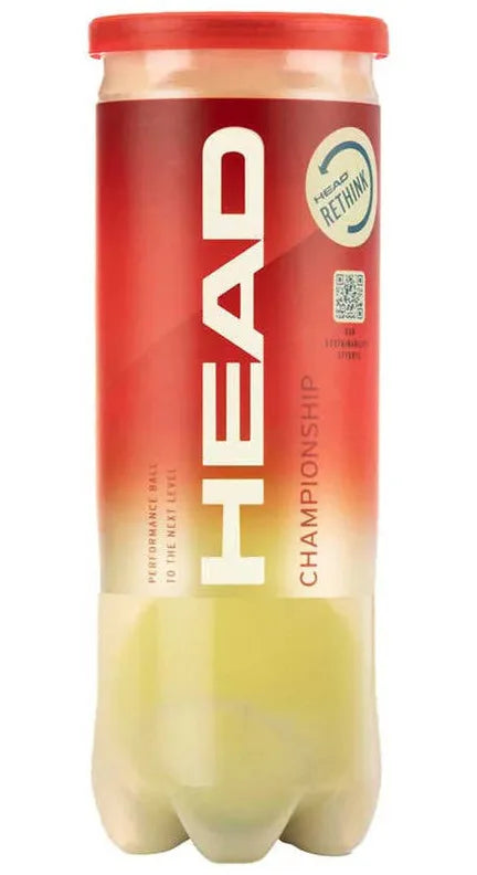 HEAD CHAMPIONSHIP TENNIS BALL - 3 PACK