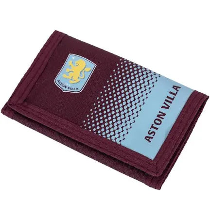 Aston Villa  - Fade Wallet  - Sky/Maroon