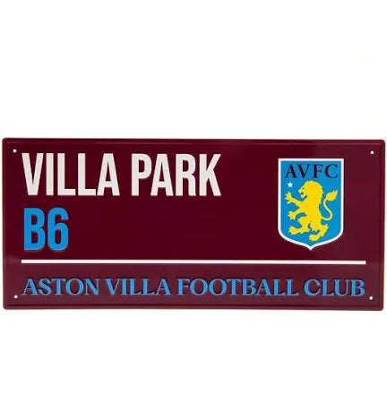 Aston Villa  - Street Sign