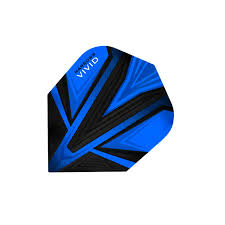 Harrows  - Vivid Dart Flights  - Blue