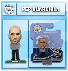 SoccerStarz  - Manchester City (Man City)  - Guardiola (Tracksuit)