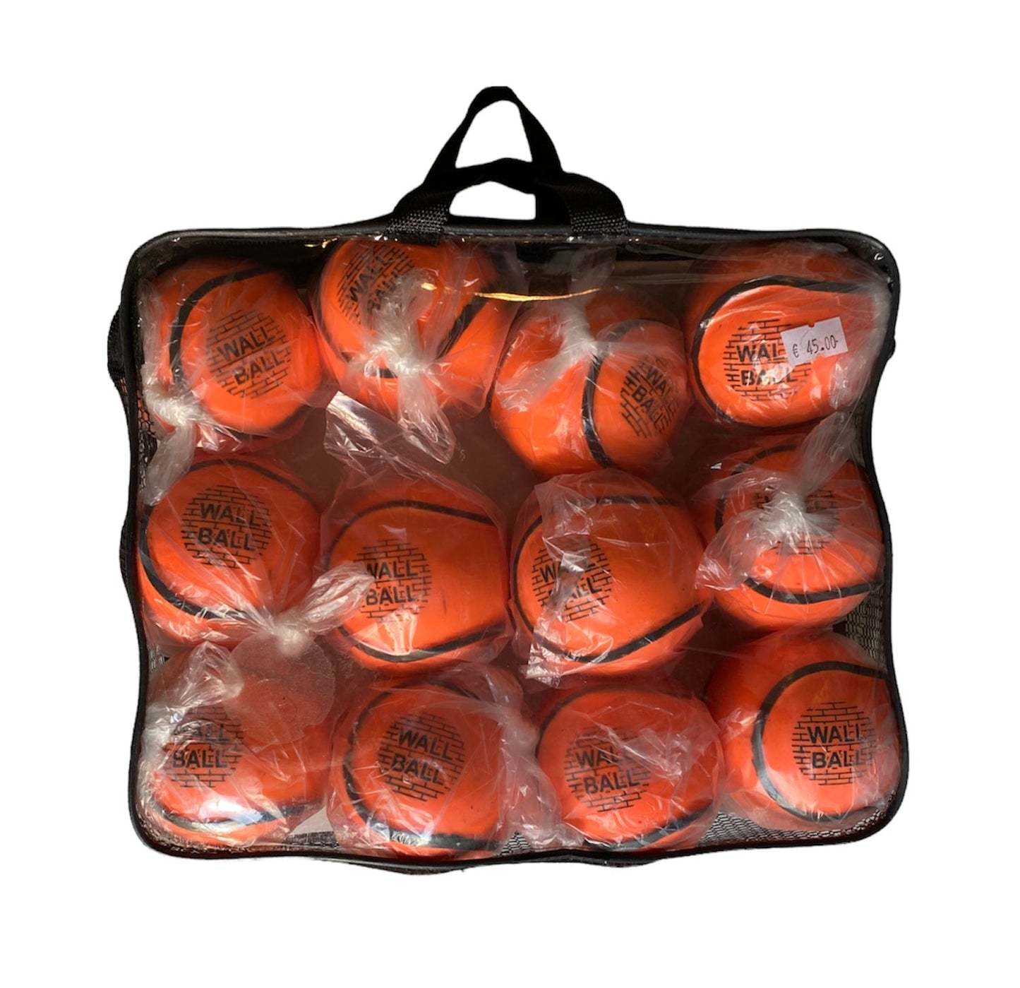 PREMIER SPORTS - WALL BALL ORANGE (SIZE 4) Bag of 12