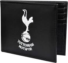 Tottenham Hotspur (Spurs)  - Leather Wallet  - Black