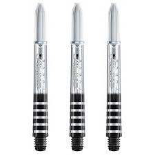 WINMAU PRISM FORCE SHAFTS- CLEAR (SHORT)