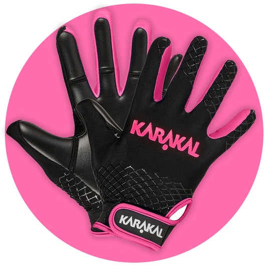 KARAKAL WEB 2.0 GAELIC FOOTBALL GLOVES - PINK