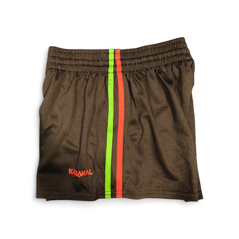 Karakal  - Elite GAA Shorts  - Senior  - Black/Red/Green