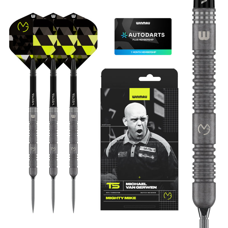 Winmau MVG - TS Switch Point Darts - 90% Tungsten