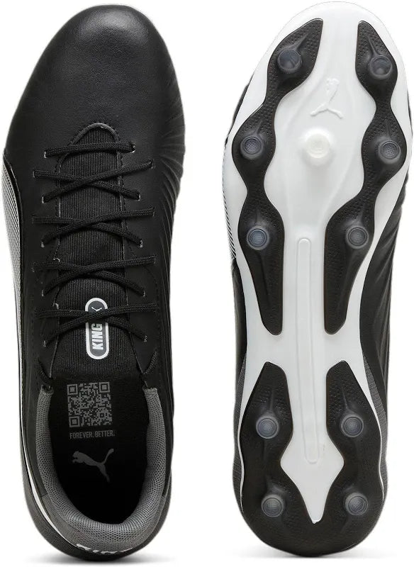 PUMA KING MATCH FG/AG - BLACK/WHITE is