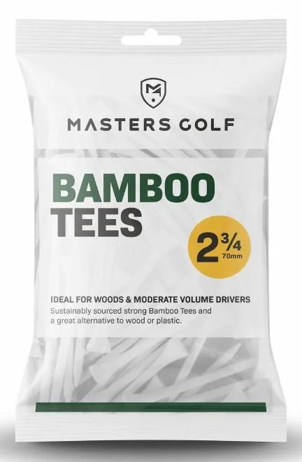 Masters  - Golf Bamboo Tees  - 70mm