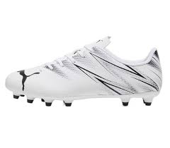 Puma  - Attacanto FG/AG  - White/Black