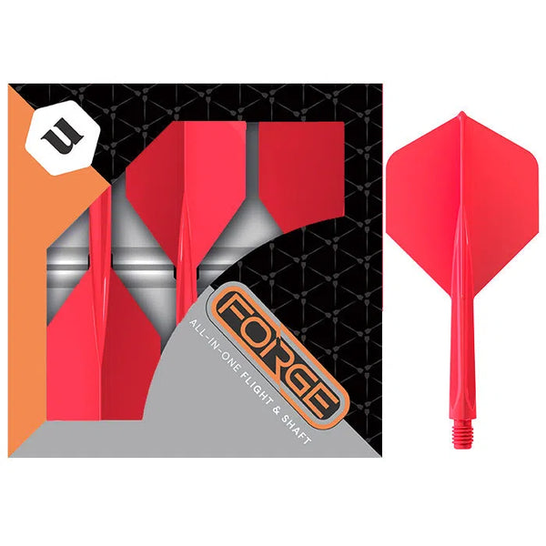 UNICORN FORGE ALL-IN-ONE FLIGHT & SHAFT - RED (M)