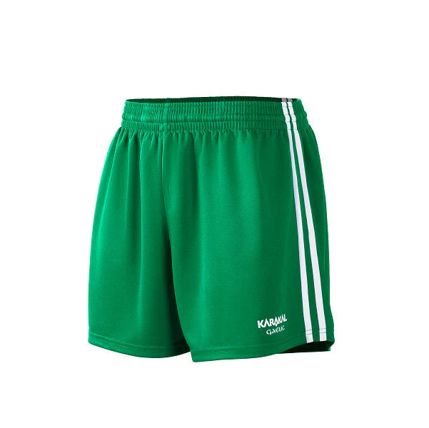 Karakal  - Elite GAA Shorts  - Senior  - Green/White