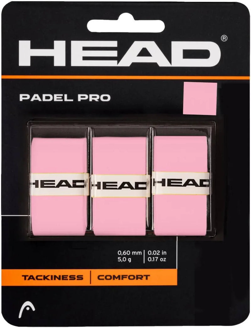Head - Padel Pro - Padel grips - 3 pack - Pink