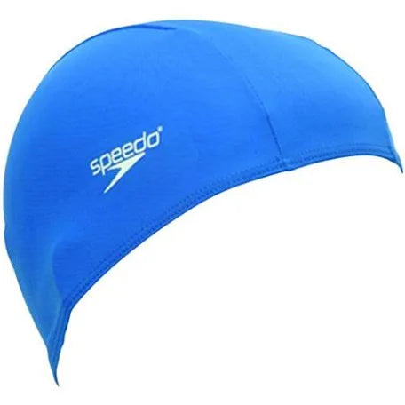 Speedo  - Polyester Swim Cap  - Junior - Blue