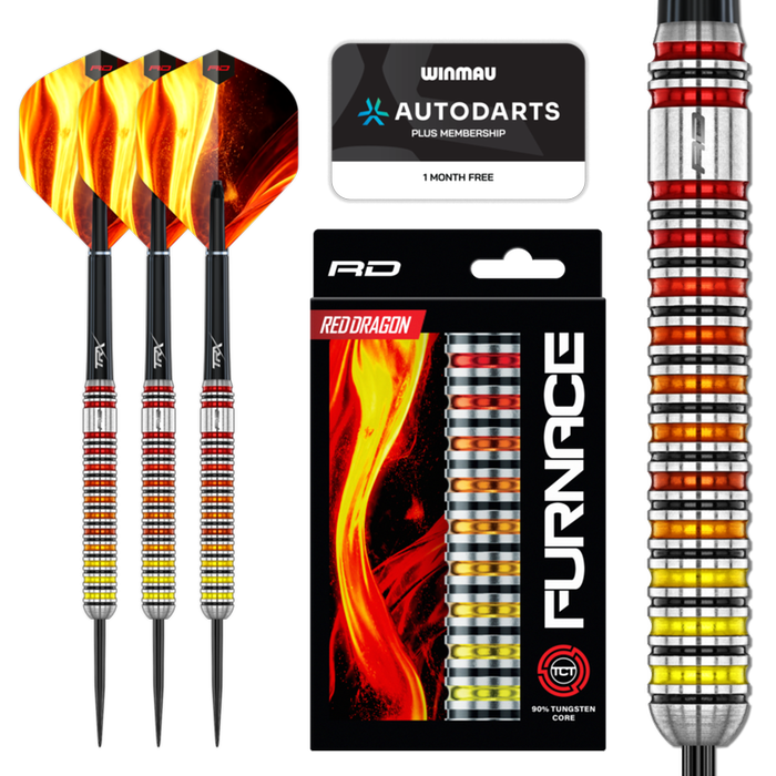 Red Dragon  - Furnace - 90% Tungsten Core Darts