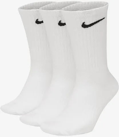 Nike - Everyday Lightweight Training Crew Socks - White