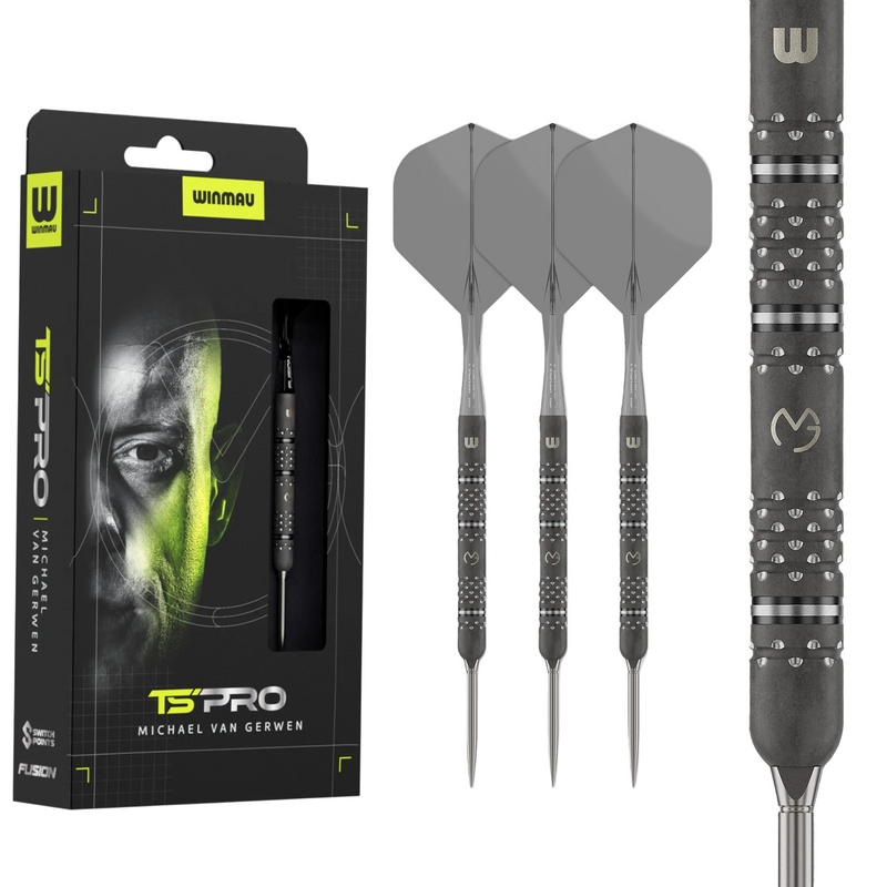 Winmau MVG - TS PRO Switch Point Darts - 90% Tungsten