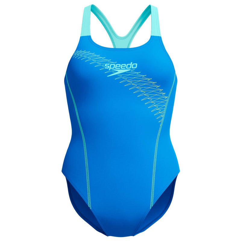 Speedo  - Ladies Medley Logo Swimsuit  - Midnight Blue