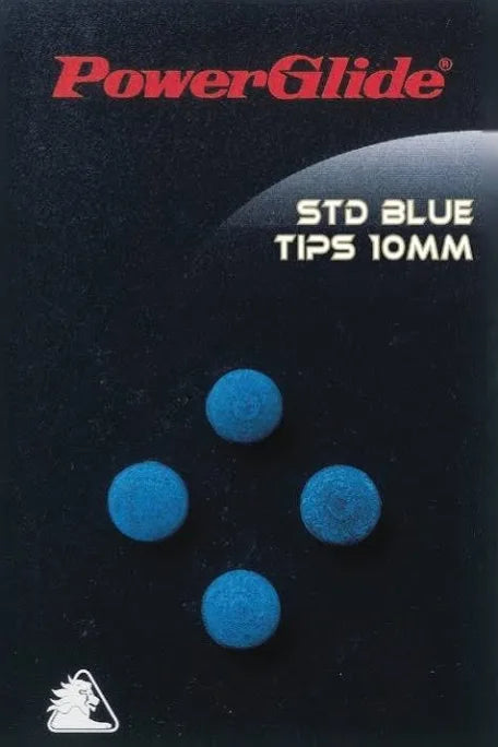 POWERGLIDE 10mm STANDARD STICK ON TIPS