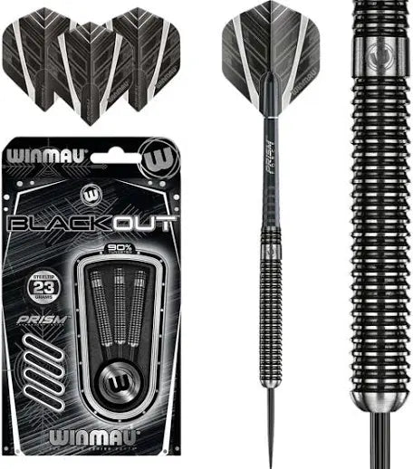 Winmau  - Blackout 90% Tungsten Darts