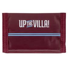 Aston Villa  - Up The Villa Wallet  - Maroon