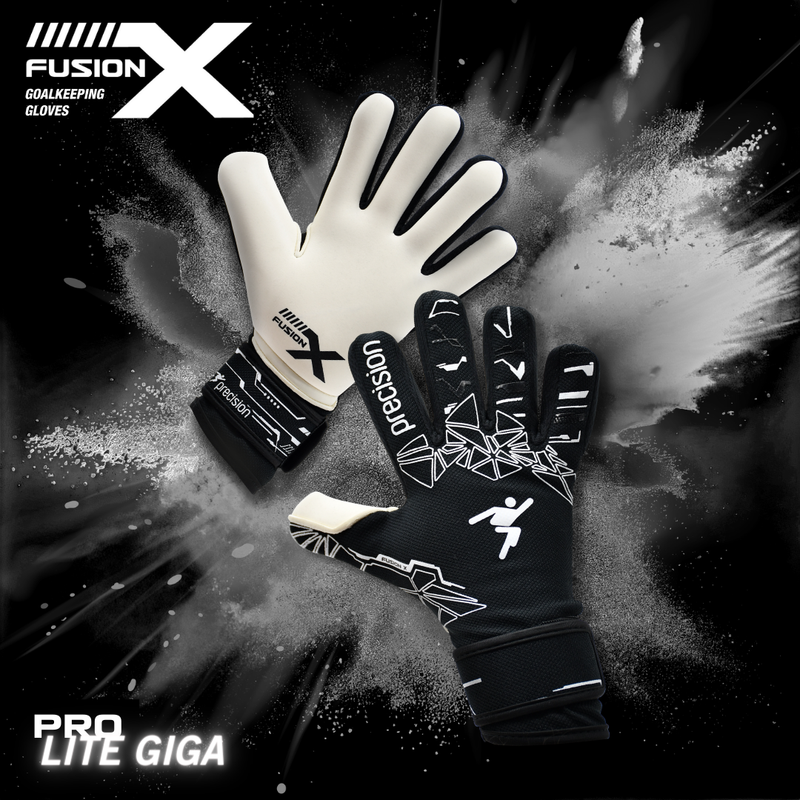 Precision  - Fusion X Pro Lite Giga GK Gloves  - Junior - Black