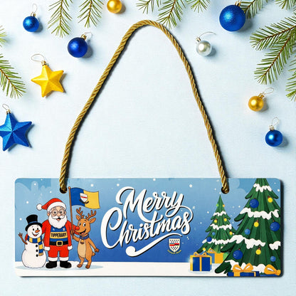 SANTA WOODEN SIGN - TIPPERARY