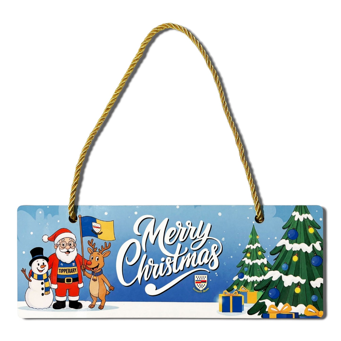 SANTA WOODEN SIGN - TIPPERARY