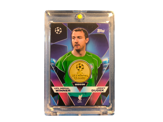 MATCH ATTAX 2025/26 JERZY DUDEK UCL MEDAL CARD