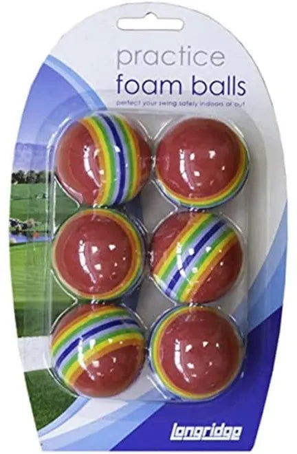 LONGRIDGE FOAM PRACTICE GOLF BALLS
