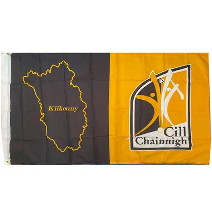 KILKENNY GAA FLAG 5x3 MAP