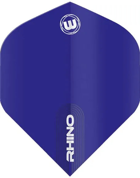Winmau  - Rhino Dart Flights  - Blue   - .113