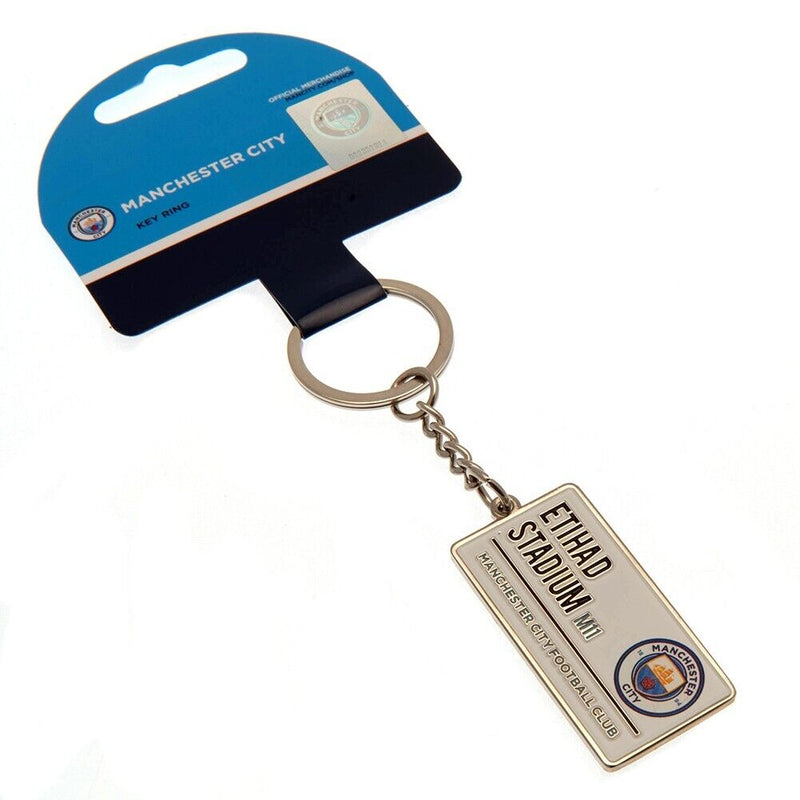 Manchester City (Man City)  - Street Sign Keyring